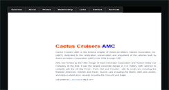 Desktop Screenshot of cactuscruisersamc.org